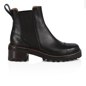 See By Chloe Mallory Chelsea Boot Black